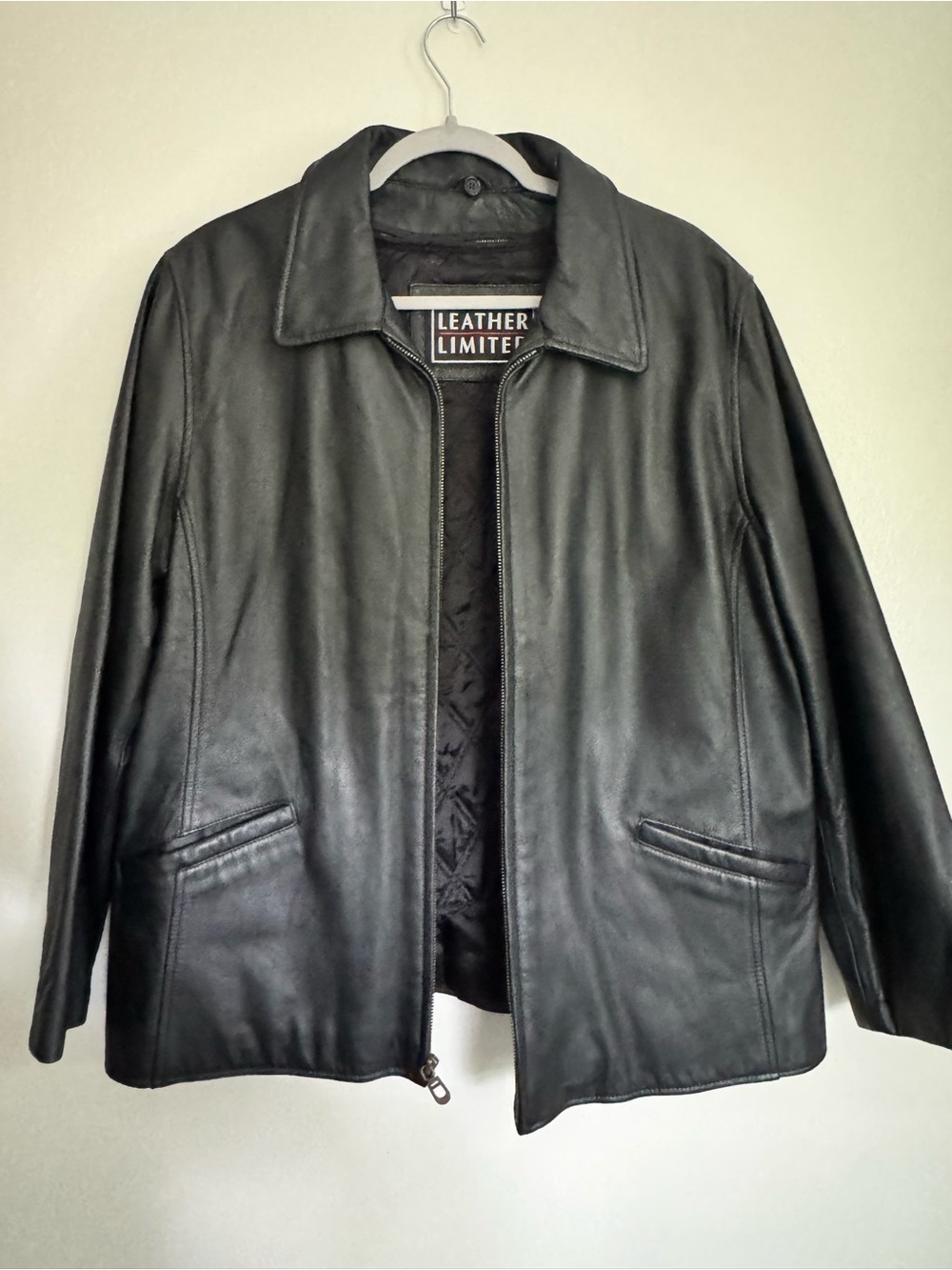 Y2K LEATHER LIMITED Black Lined Jacket - Women's Size XL -Thermolite Active